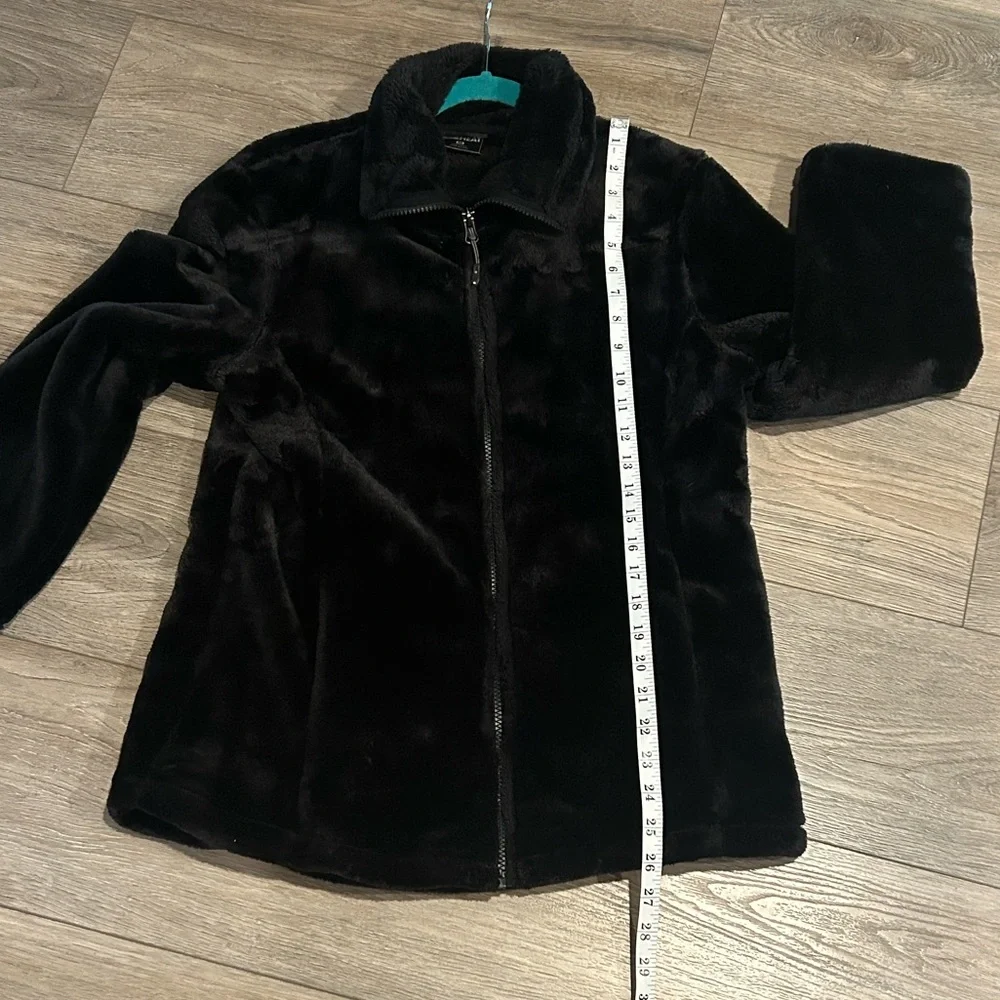 32 Degrees Heat full zip up‎ Black Plush Jacket Size M - Picture 5 of 10